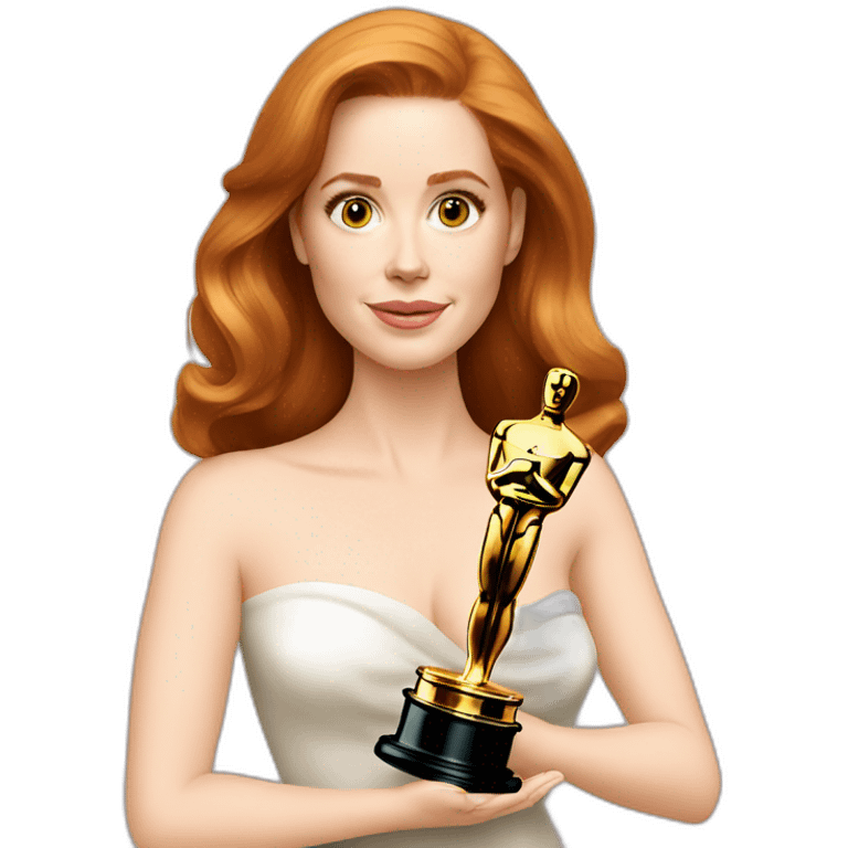 Amy adams with an oscar emoji