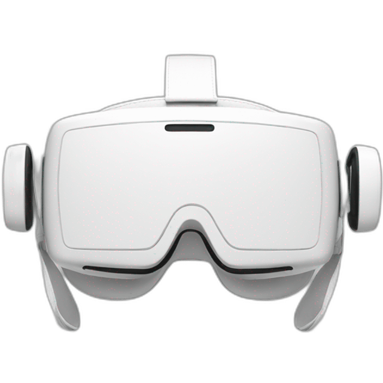 christmas white vr headset emoji