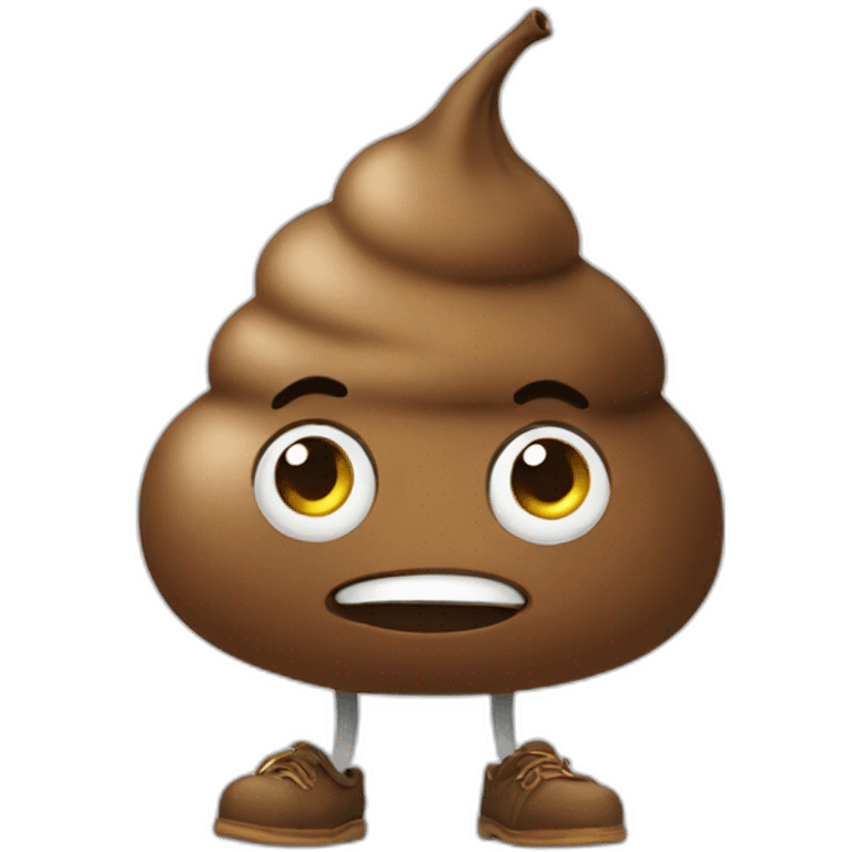 poop going to school emoji