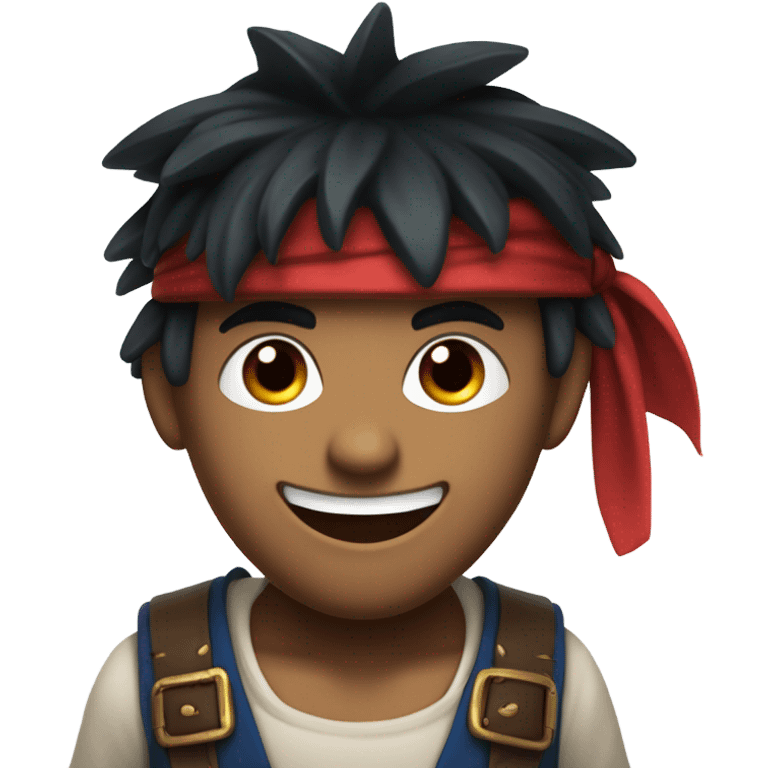 Monkey D Luffy emoji