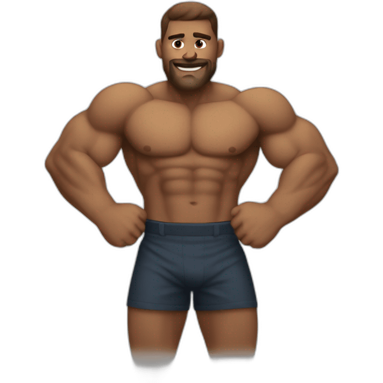 Strong man emoji