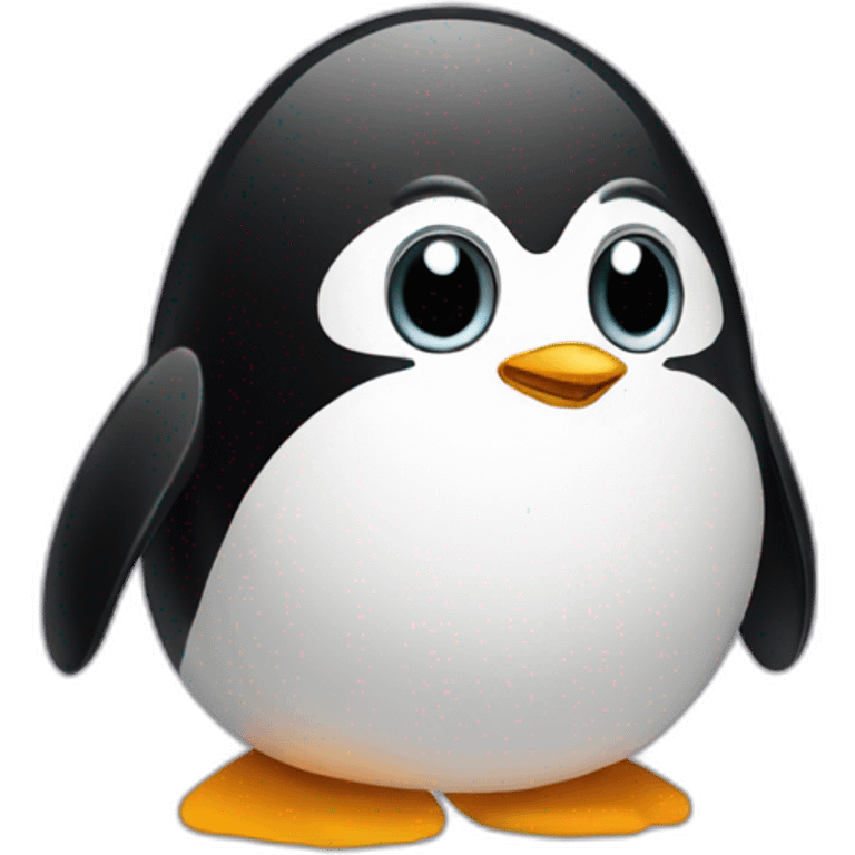 coding penguin emoji