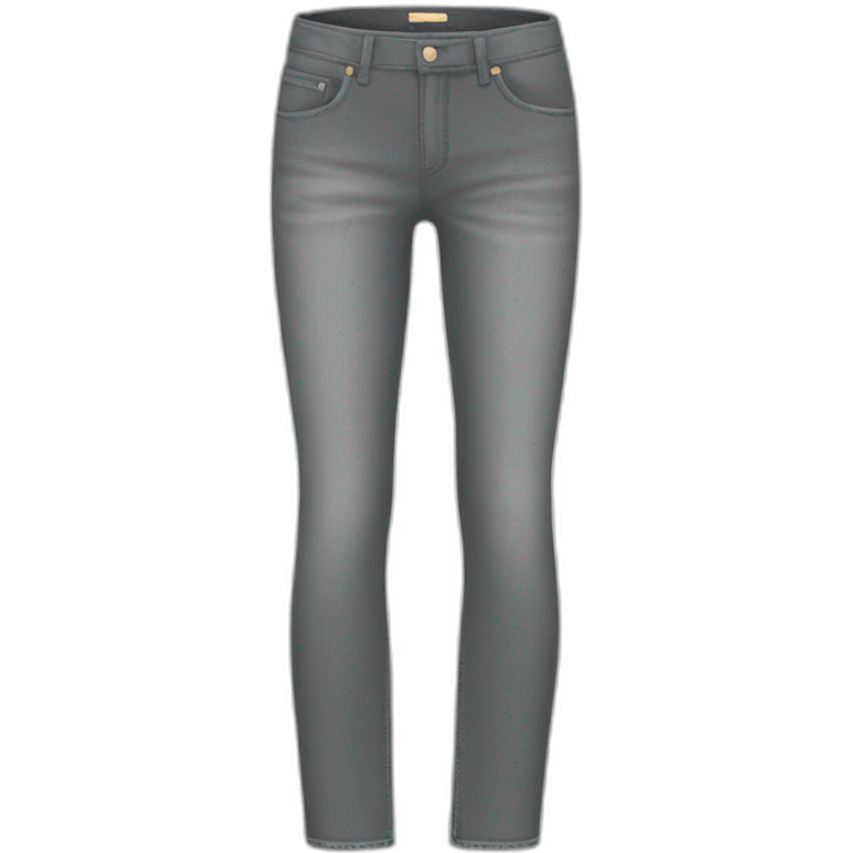 Grey jeans emoji