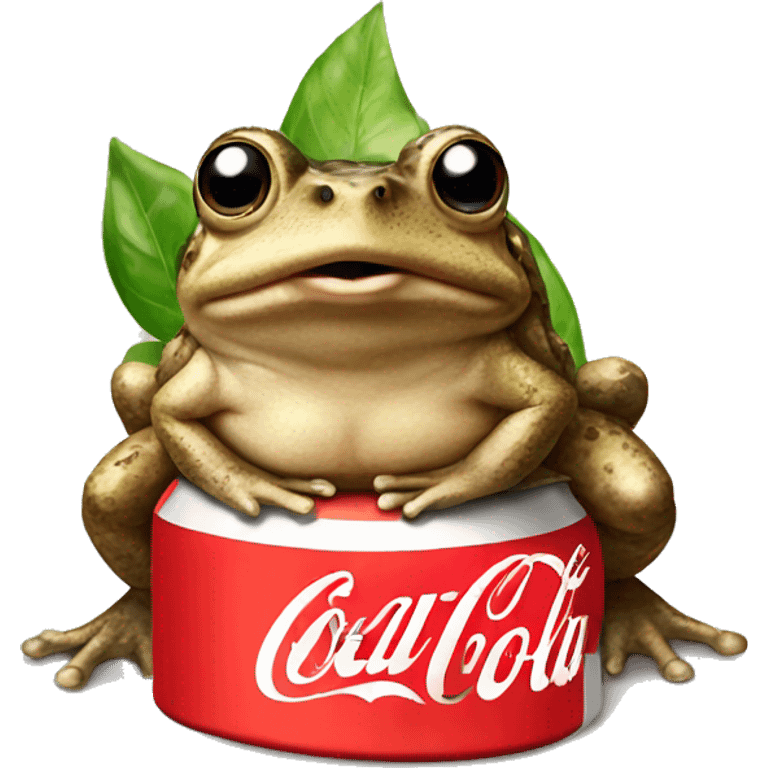 toad with coca cola emoji