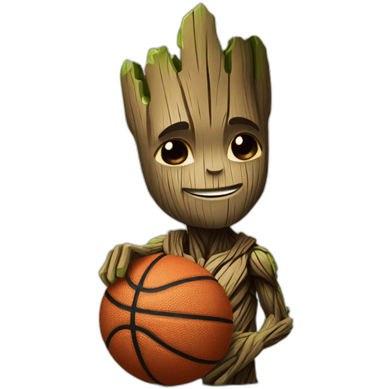 groot basketball emoji