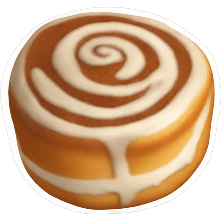 A cinnamon roll emoji