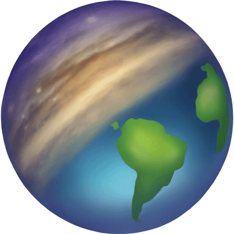 planet with autism emoji