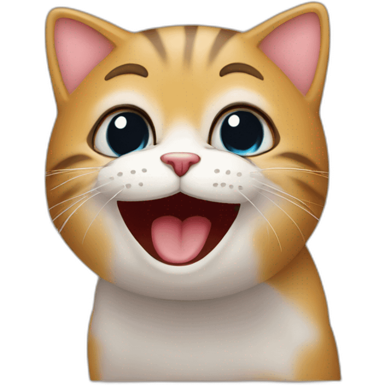 Chat qui fais un bisou emoji