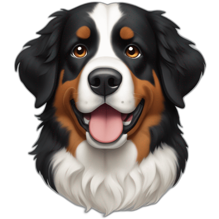 bernese mountain dog cloudberry emoji