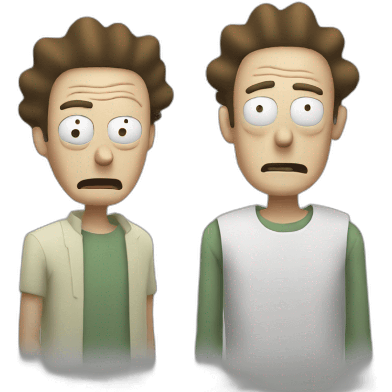 Morty: Rick and morty  emoji