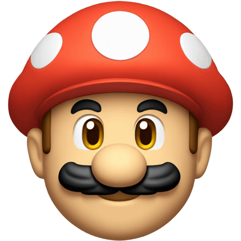 Super Mario Emoji pixelied emoji