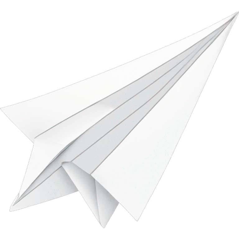 paper plane with dotted lines  emoji