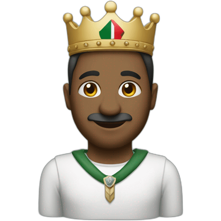 Palestine with crown emoji