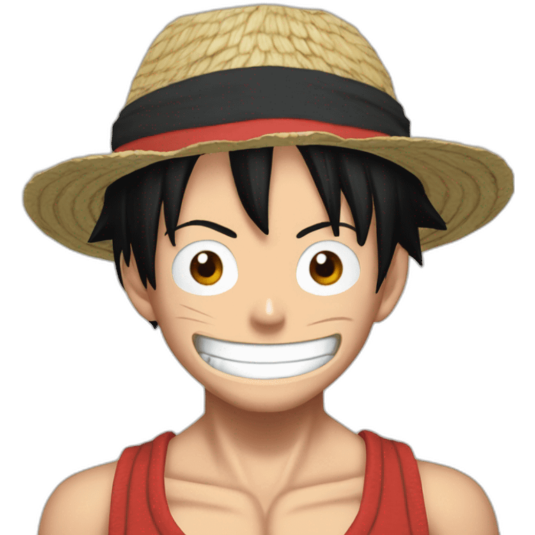 Monkey d luffy realist emoji