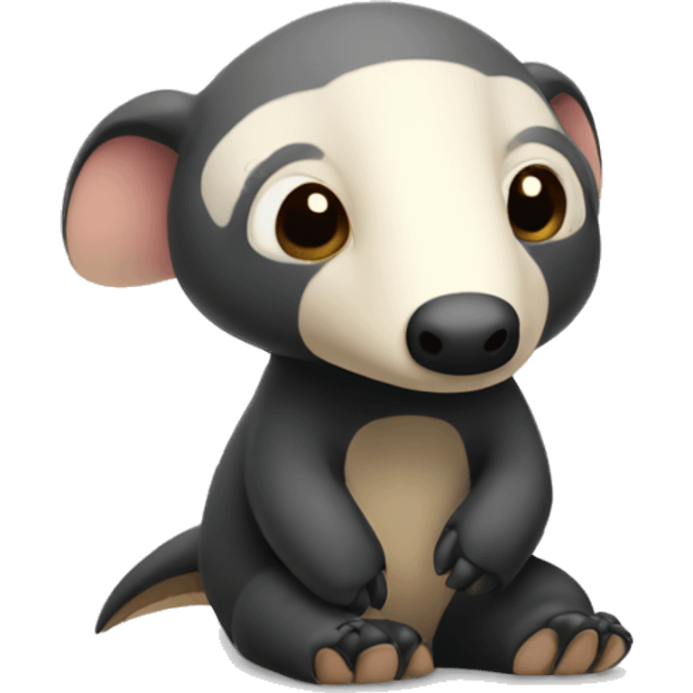 Anteater cute emoji