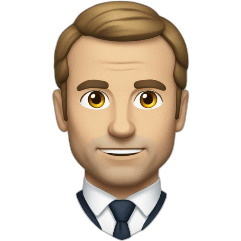 Macron musclé emoji