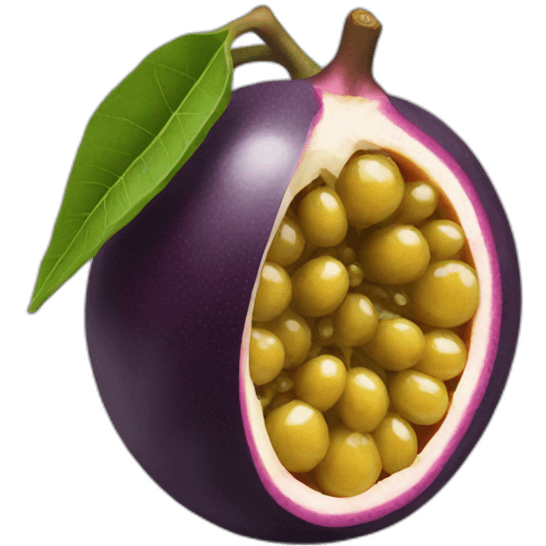 passion fruit emoji