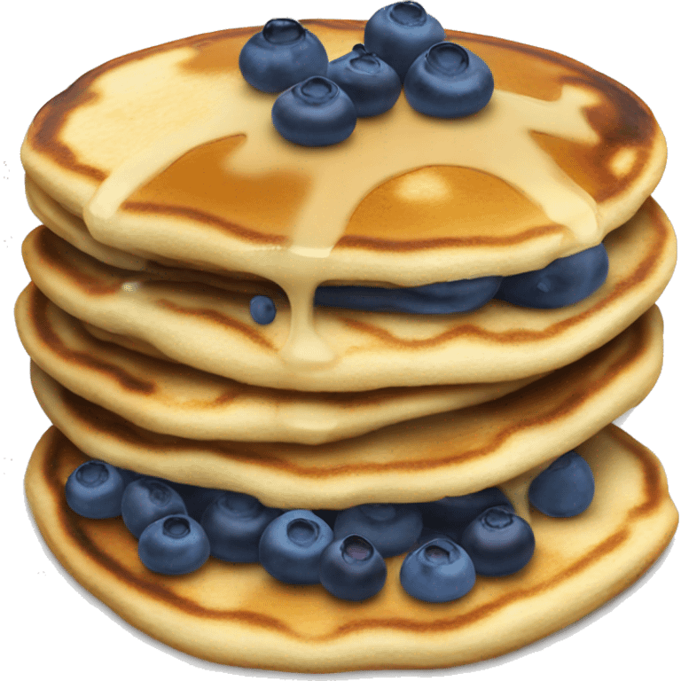 Blueberry pancakes  emoji