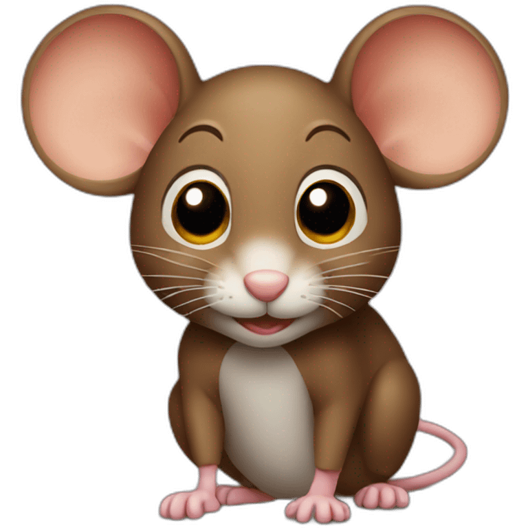 brown mouse emoji