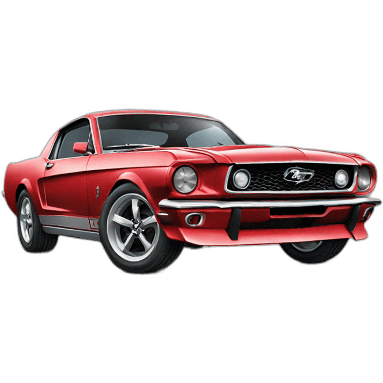 Ford mustang emoji