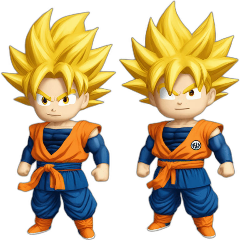 Goku super saiyajin 3 emoji