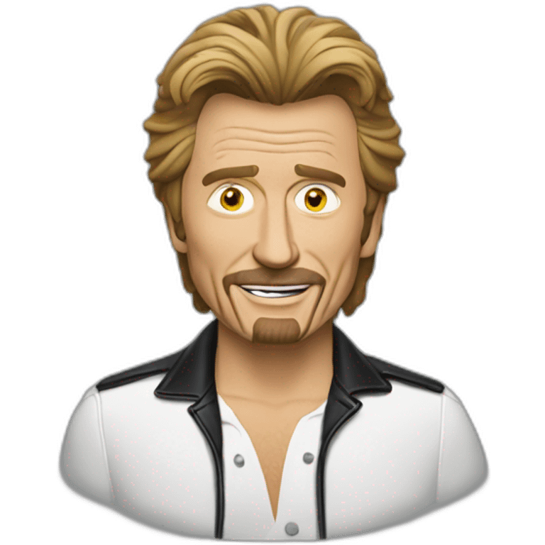 Johnny  halliday qui péter emoji