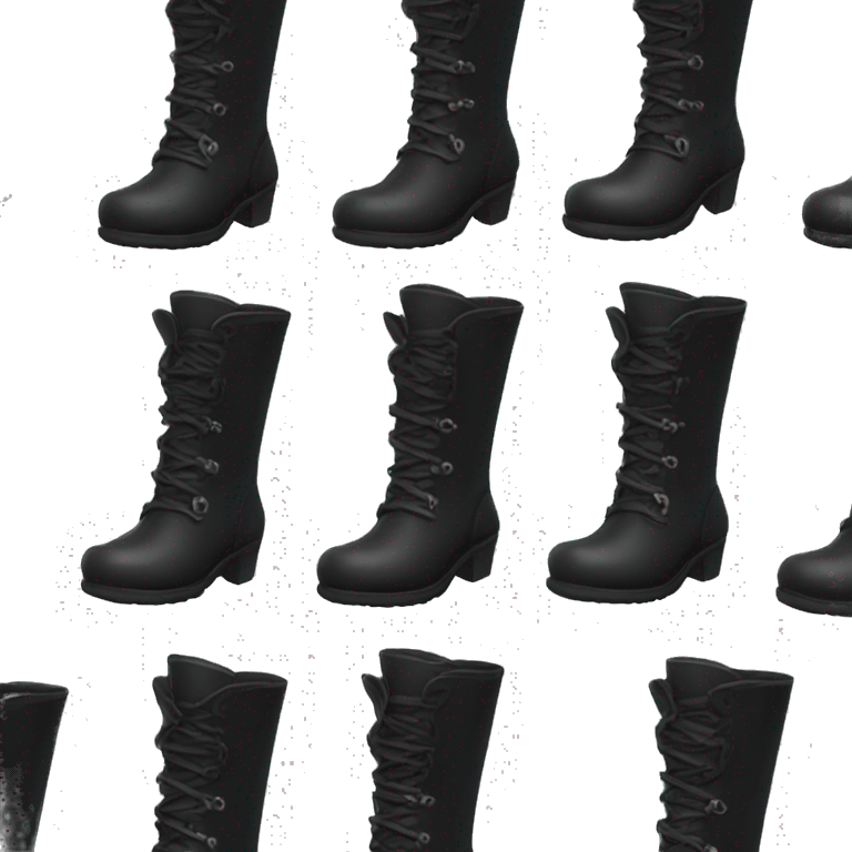 gothic boots  emoji