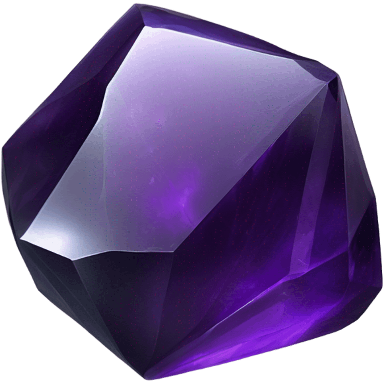 purple obsidian crystal emoji