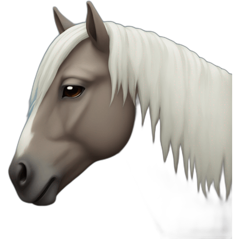 sleeping spirit horse emoji