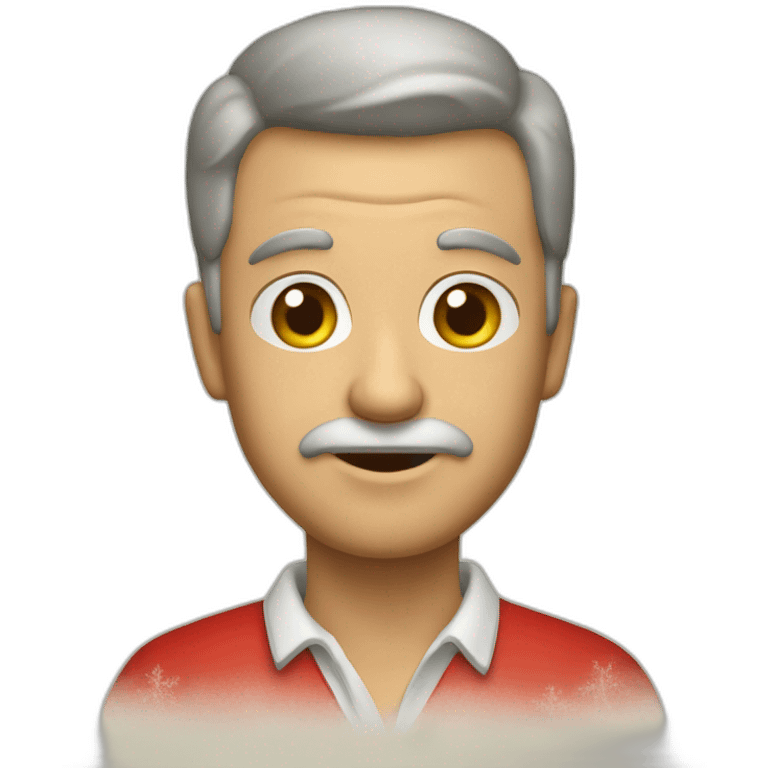 Père Noël cadeaux emoji