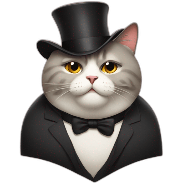 fat cat godfather emoji