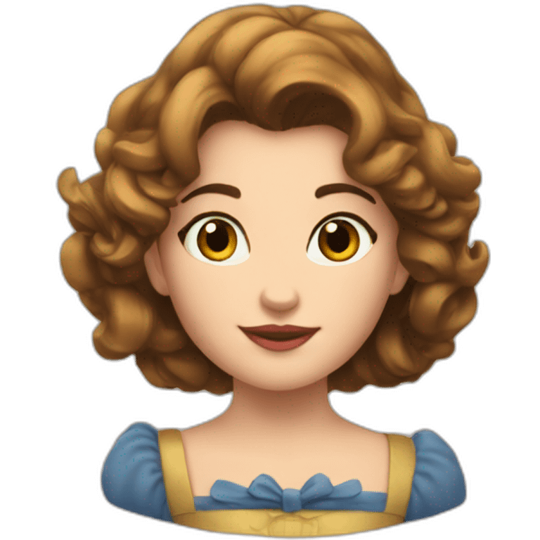 Belle et la bate emoji