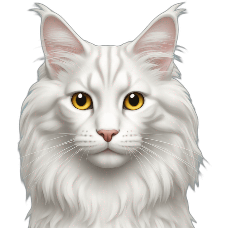 white-young-maine-coon emoji