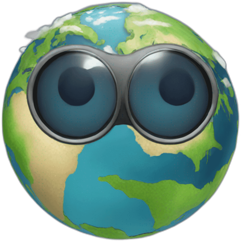 earth reading emoji