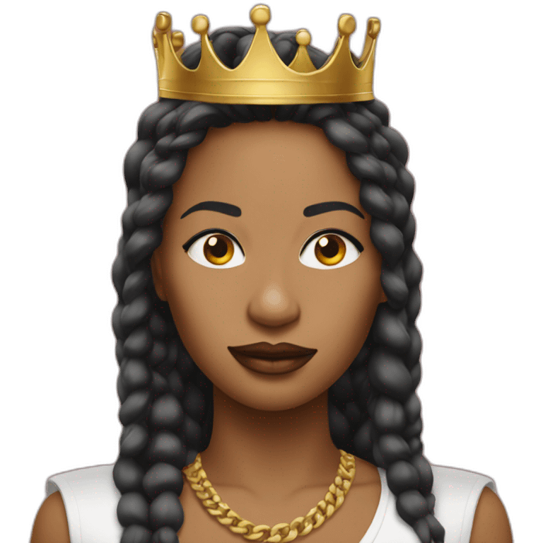 Queen of Rap emoji