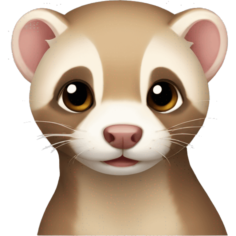 light brown ferret emoji