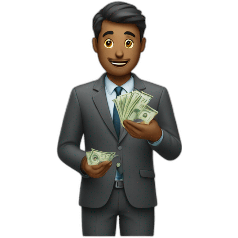 paying money by a man emoji