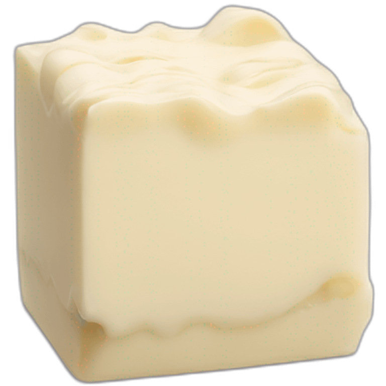 Super white chocolate  emoji