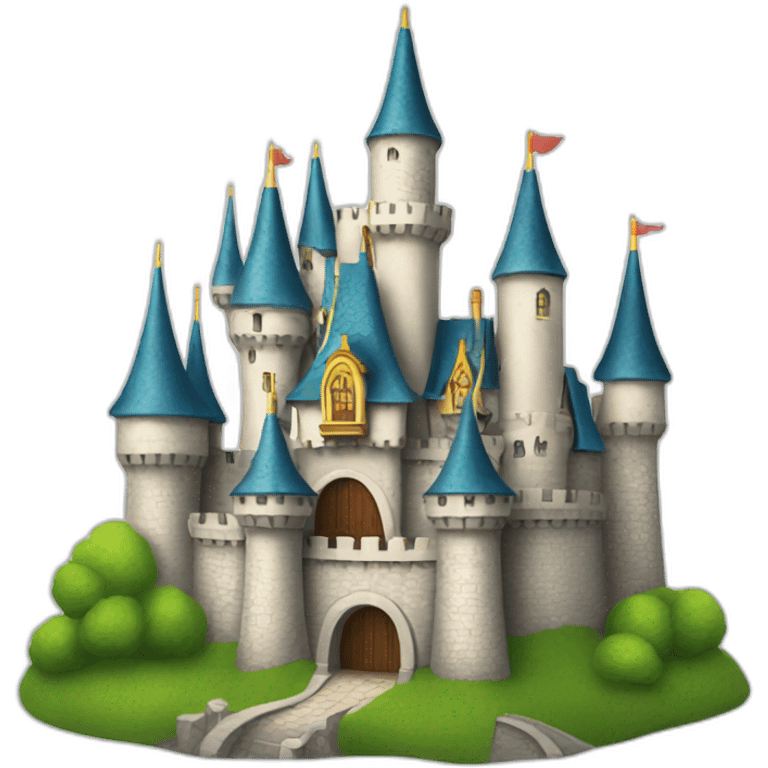 Disney castle emoji