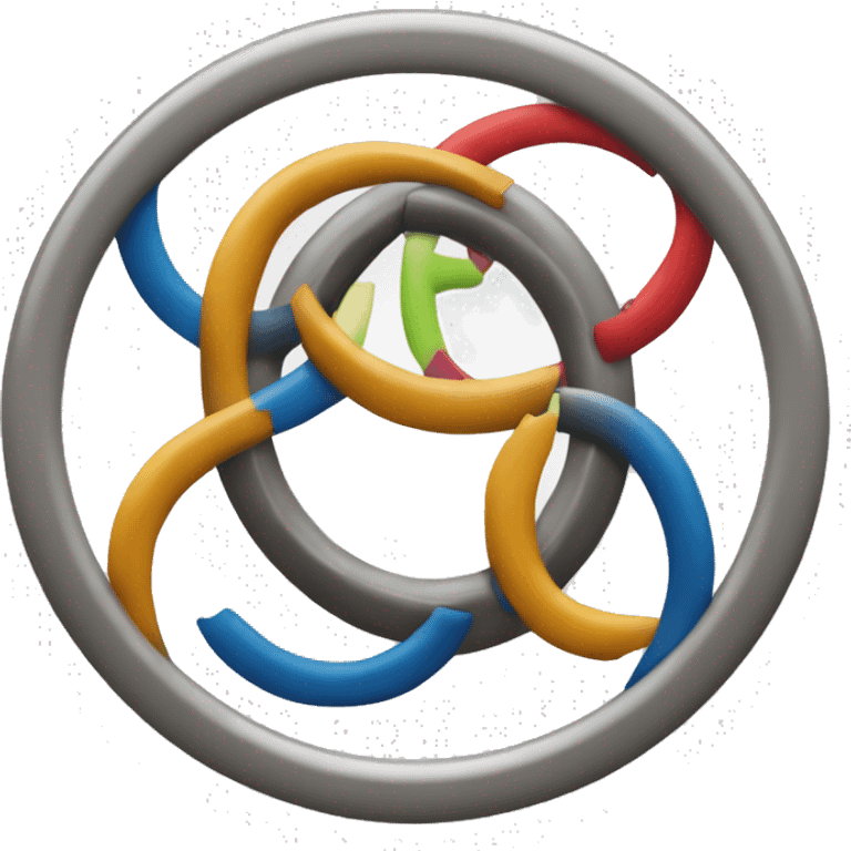 De olympiske ringe emoji