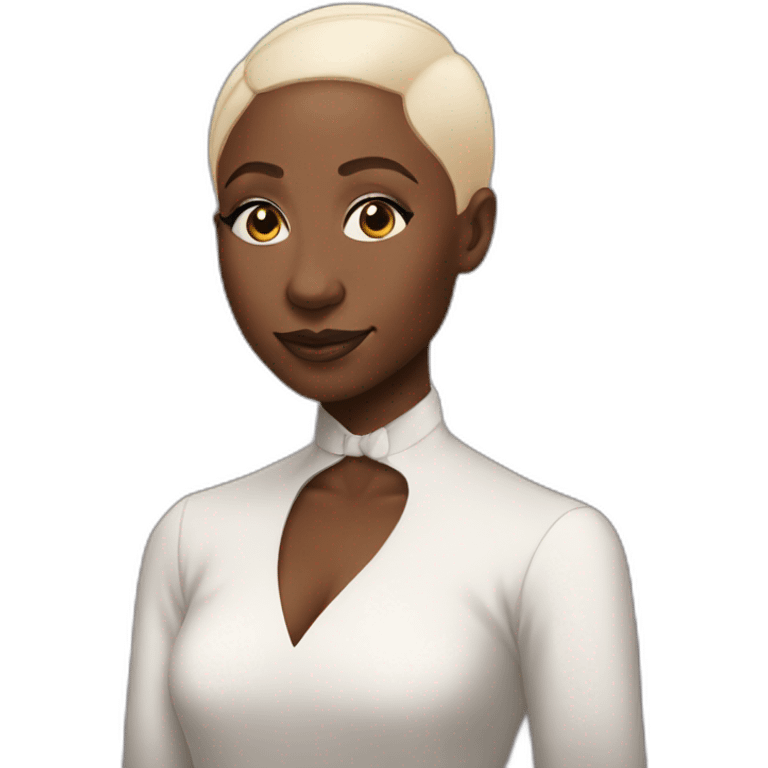 Cynthia Erivo bald emoji