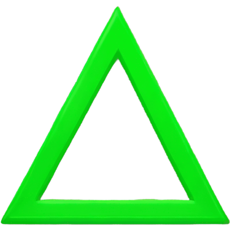 green up triangle emoji emoji