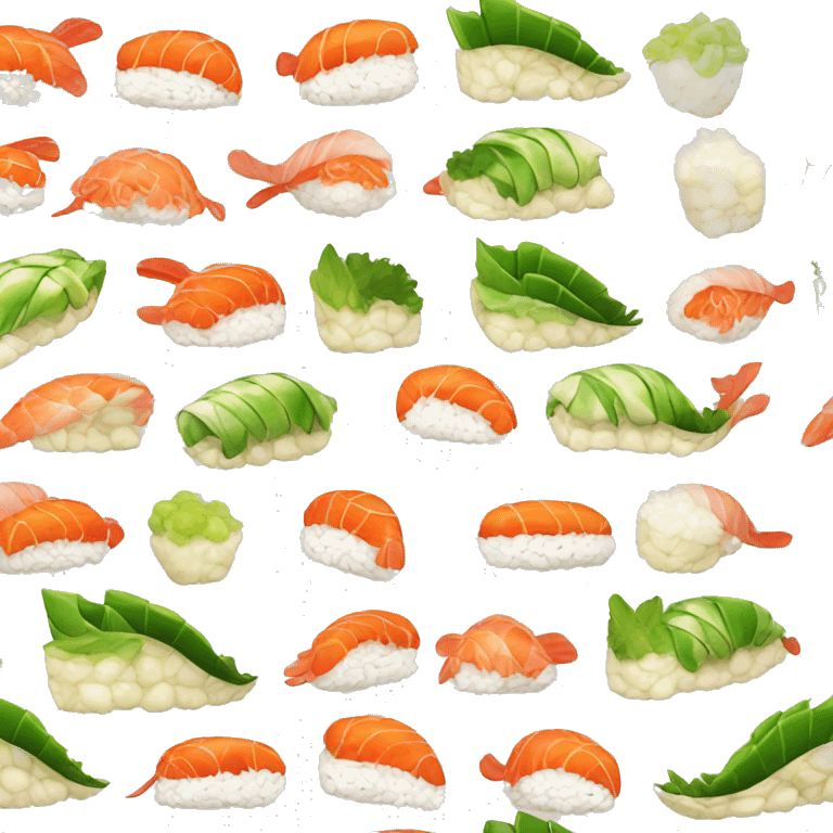 dragon sushis emoji