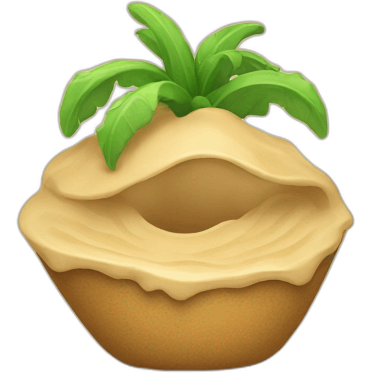 désert de sable emoji