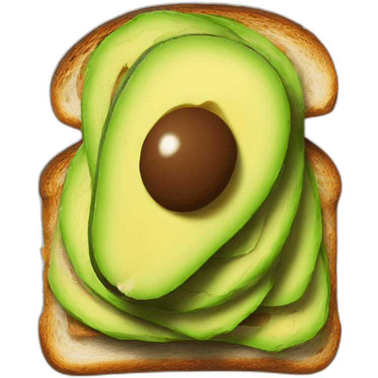 Avocado toast  emoji