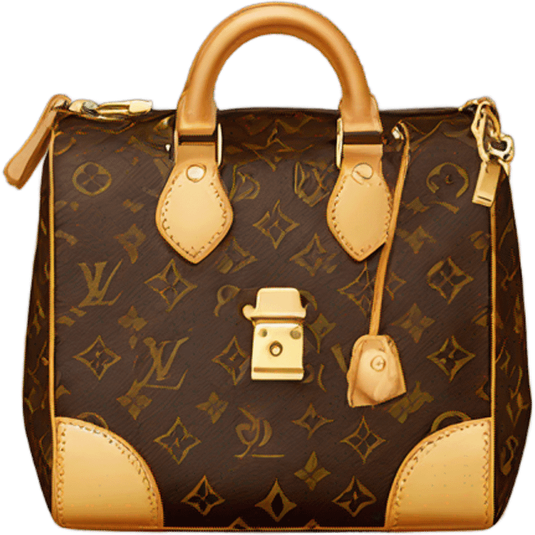 Louis Vuitton purse  emoji