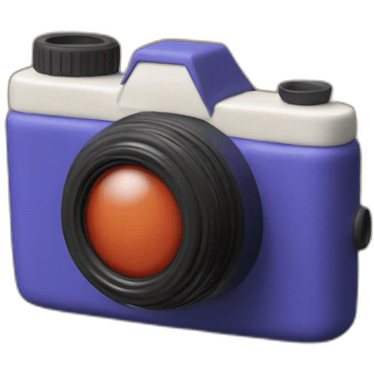 Plasticine Compact Film Camera emoji