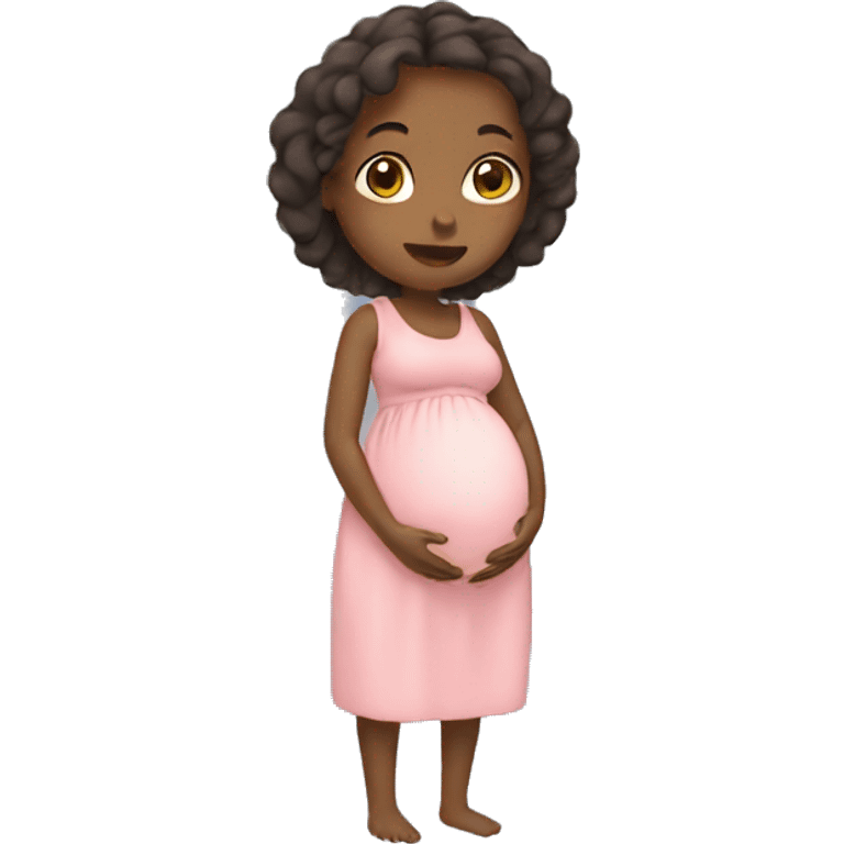 Pregnant girl emoji