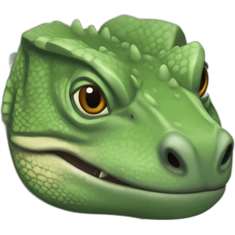 Komodo dragon emoji