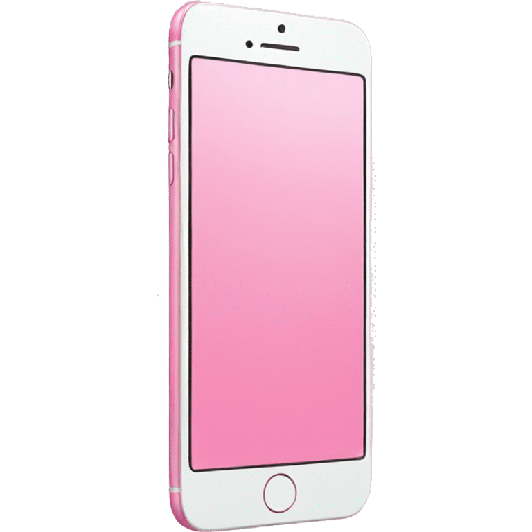 Pink iphone emoji